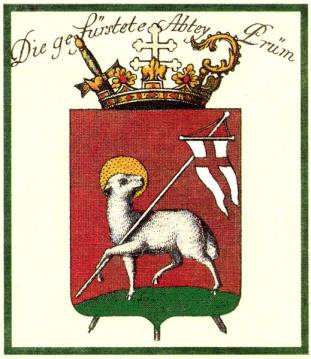 プリュム修道院領の紋章